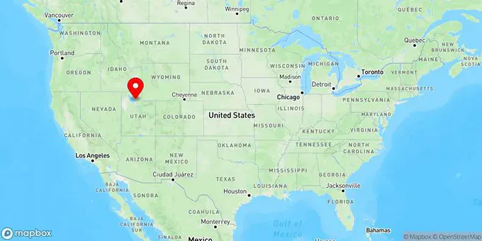 Map of Layton, Utah, United States