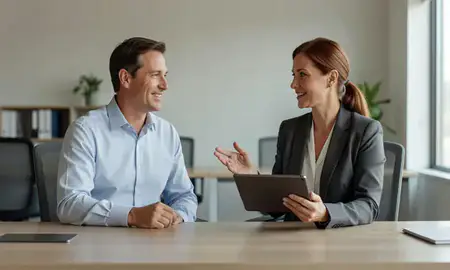 Customer discussing car shipping options in Lehi, Utah, United States