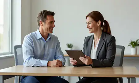 Customer discussing car shipping options in Ogden, Utah, United States