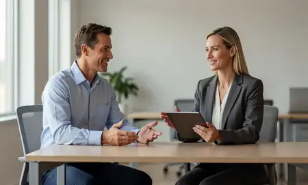 Customer discussing car shipping options in Provo, Utah, United States