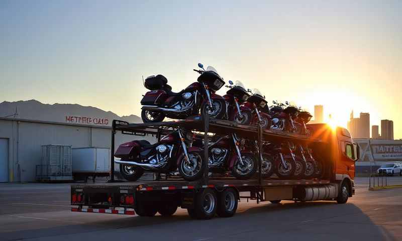 Roy, Utah motorcycle shipping transporter