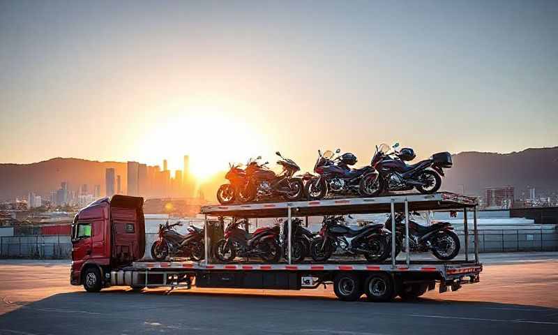 Saratoga Springs, Utah motorcycle shipping transporter