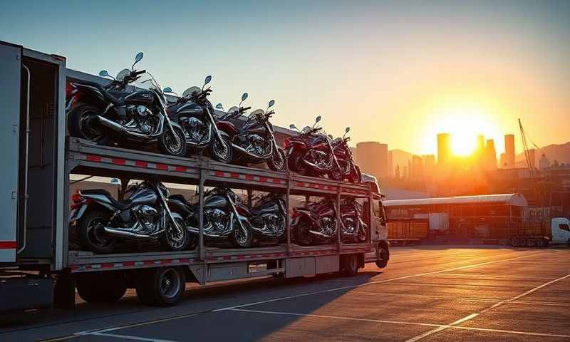 Tooele, Utah motorcycle shipping transporter