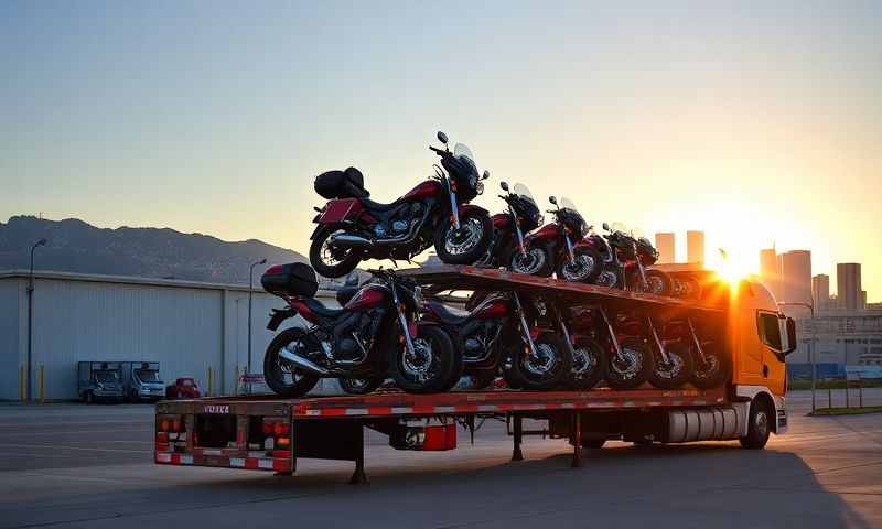 West Valley City, Utah motorcycle shipping transporter