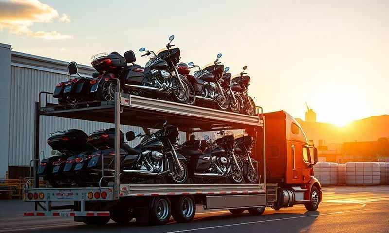 Barre, Vermont motorcycle shipping transporter