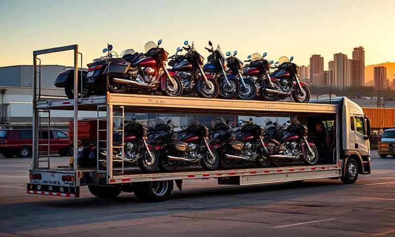 Burlington, Vermont motorcycle shipping transporter