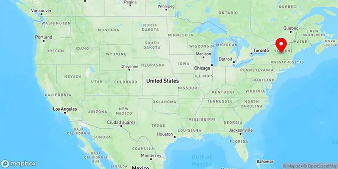 Map of Castleton Four Corners, Vermont, United States