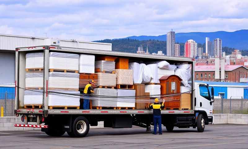 Derby Center, Vermont furniture shipping transporter