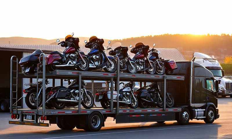 Derby Center, Vermont motorcycle shipping transporter