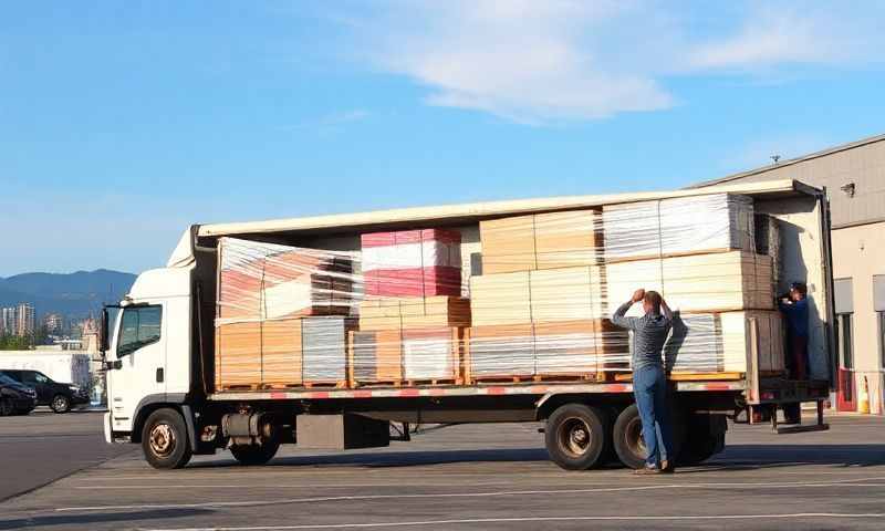 Derby Line, Vermont furniture shipping transporter