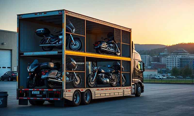 Lyndonville, Vermont motorcycle shipping transporter