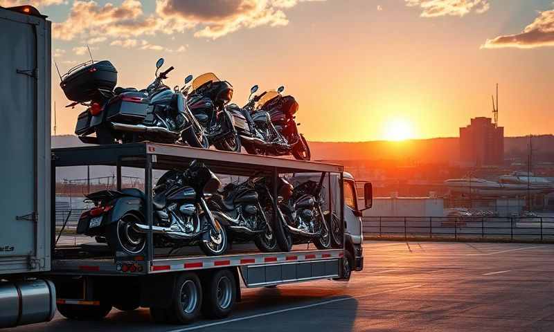 Montpelier, Vermont motorcycle shipping transporter