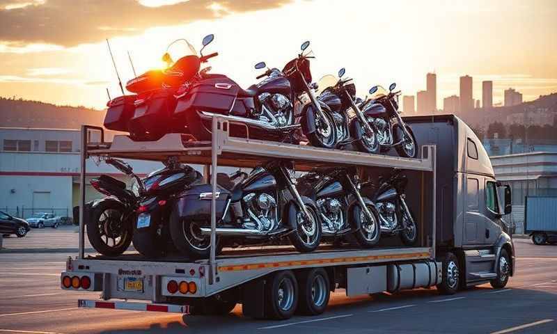 Newport, Vermont motorcycle shipping transporter