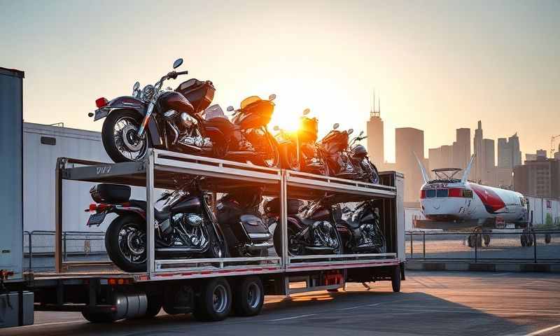 Orleans, Vermont motorcycle shipping transporter