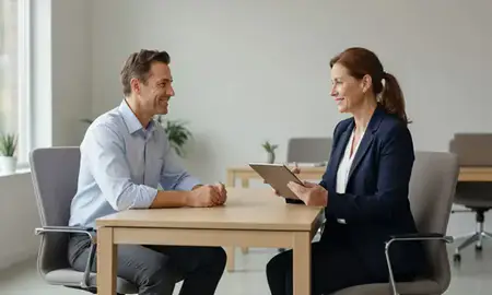 Customer discussing car shipping options in Rutland, Vermont, United States