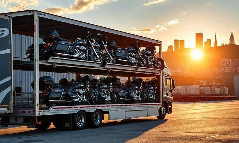 St. Albans, Vermont motorcycle shipping transporter