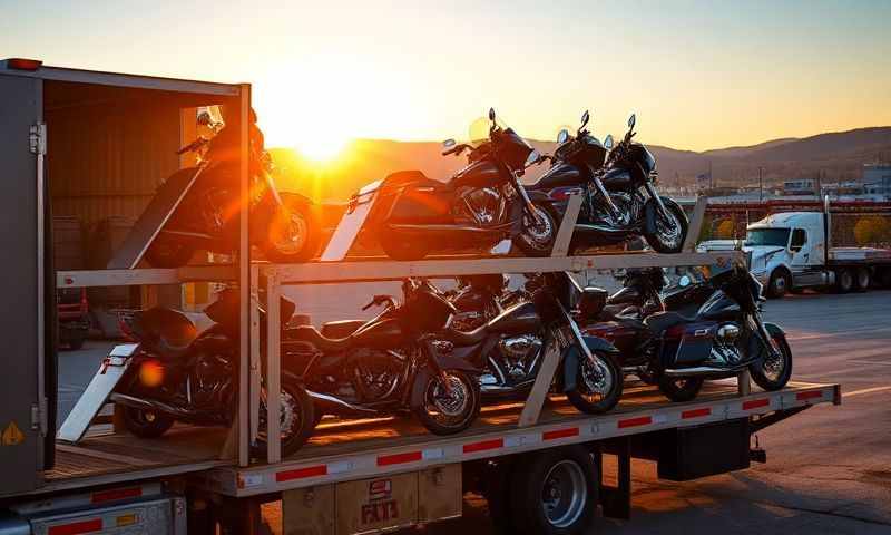 Vergennes, Vermont motorcycle shipping transporter