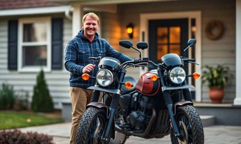 Vergennes, Vermont motorcycle transporter