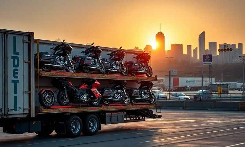 Arlington, Virginia motorcycle shipping transporter