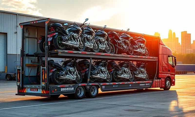 Charlottesville, Virginia motorcycle shipping transporter