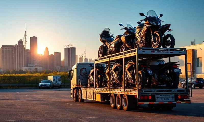 Manassas, Virginia motorcycle shipping transporter