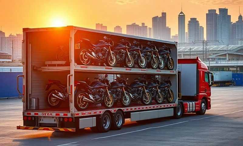 Portsmouth, Virginia motorcycle shipping transporter