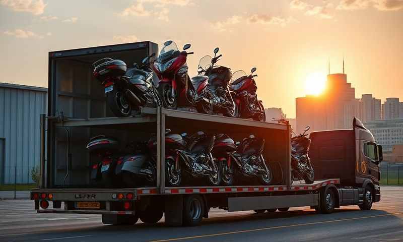 Richmond, Virginia motorcycle shipping transporter