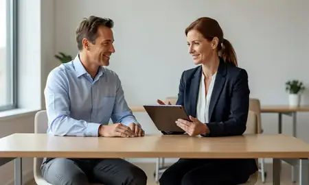 Customer discussing car shipping options in Suffolk, Virginia, United States