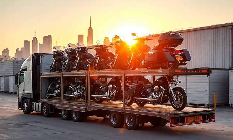 Suffolk, Virginia motorcycle shipping transporter