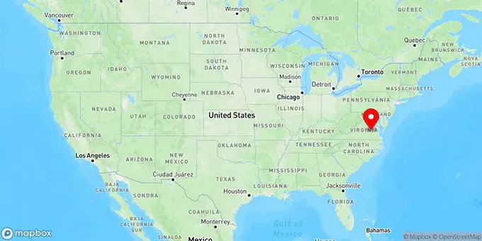Map of Tuckahoe, Virginia, United States