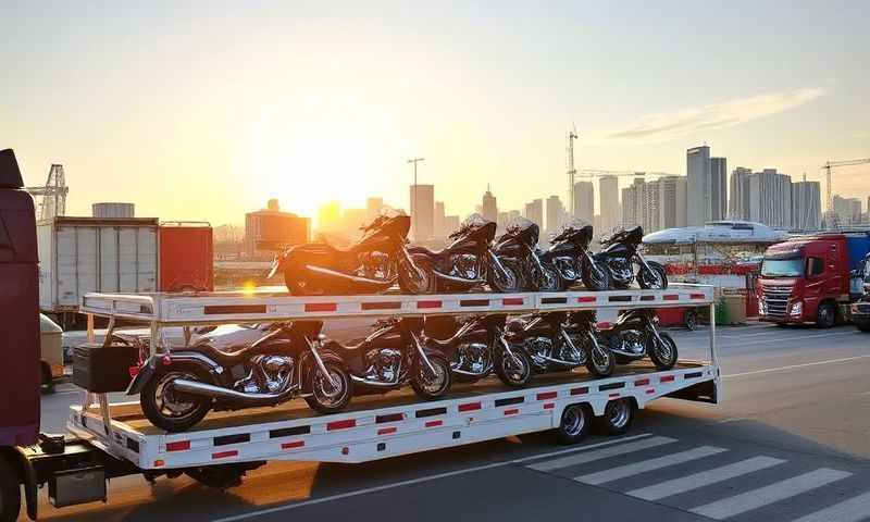 Bremerton, Washington motorcycle shipping transporter