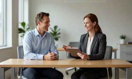 Customer discussing car shipping options in Everett, Washington, United States