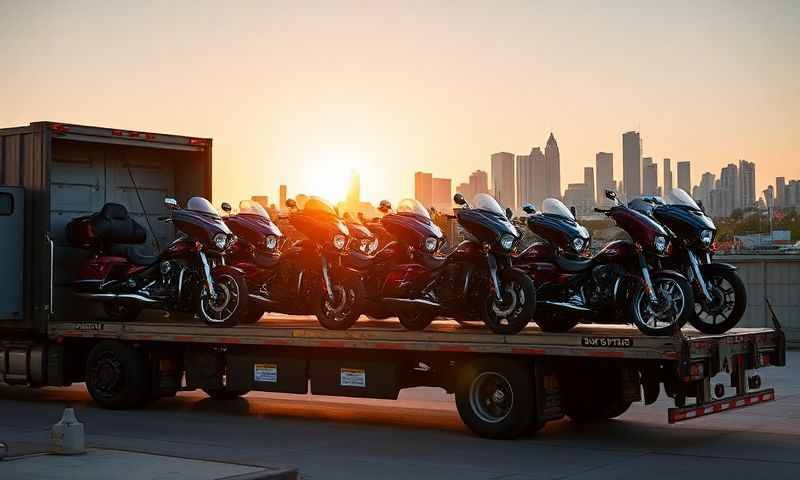 Kennewick, Washington motorcycle shipping transporter