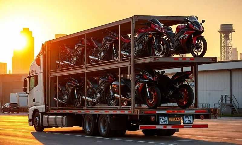 Kent, Washington motorcycle shipping transporter