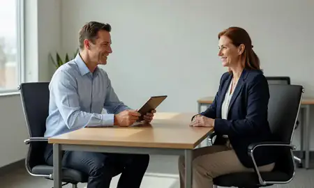 Customer discussing car shipping options in Lakewood, Washington, United States