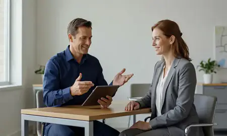Customer discussing car shipping options in Marysville, Washington, United States