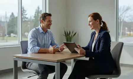 Customer discussing car shipping options in Mount Vernon, Washington, United States