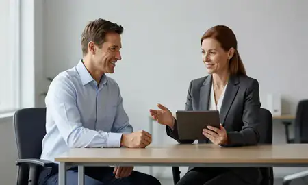 Customer discussing car shipping options in Pasco, Washington, United States