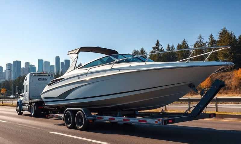 Redmond, Washington boat transporter