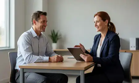 Customer discussing car shipping options in Richland, Washington, United States