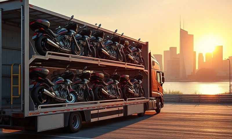 Shoreline, Washington motorcycle shipping transporter