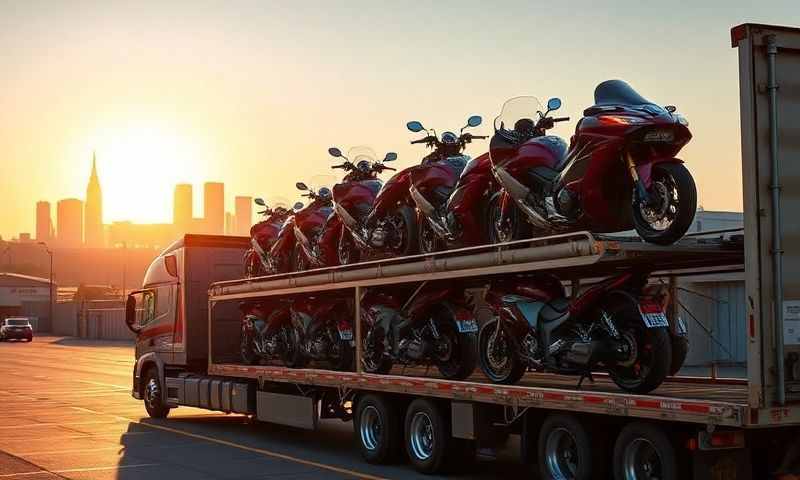 Spokane, Washington motorcycle shipping transporter