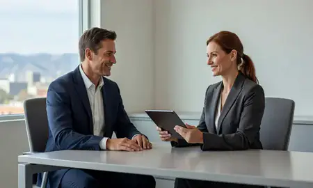 Customer discussing car shipping options in Yakima, Washington, United States