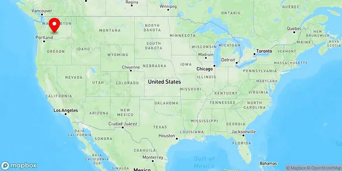 Map of Yakima, Washington, United States