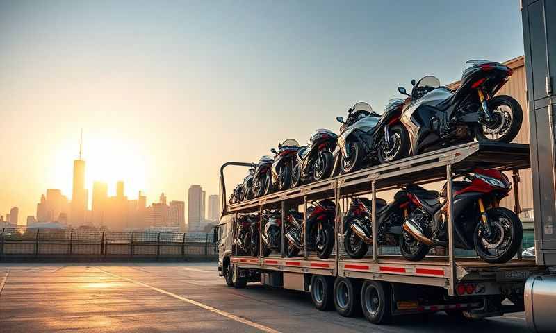 Brookhaven, West Virginia motorcycle shipping transporter