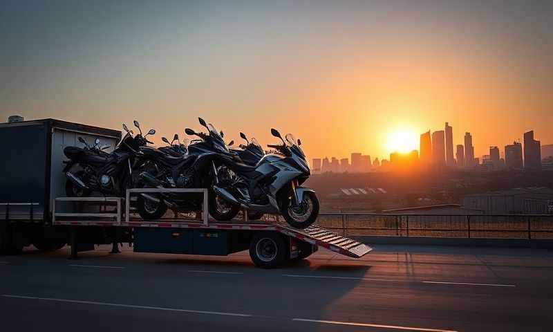 Cheat Lake, West Virginia motorcycle shipping transporter