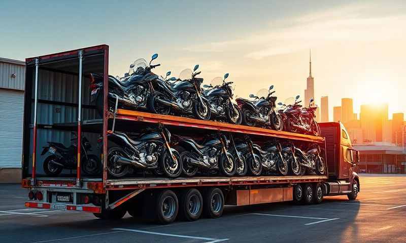 Cross Lanes, West Virginia motorcycle shipping transporter