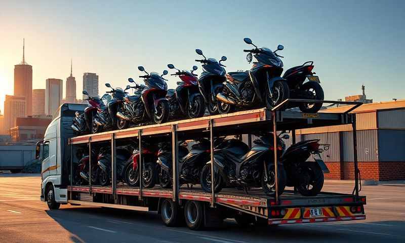 Dunbar, West Virginia motorcycle shipping transporter