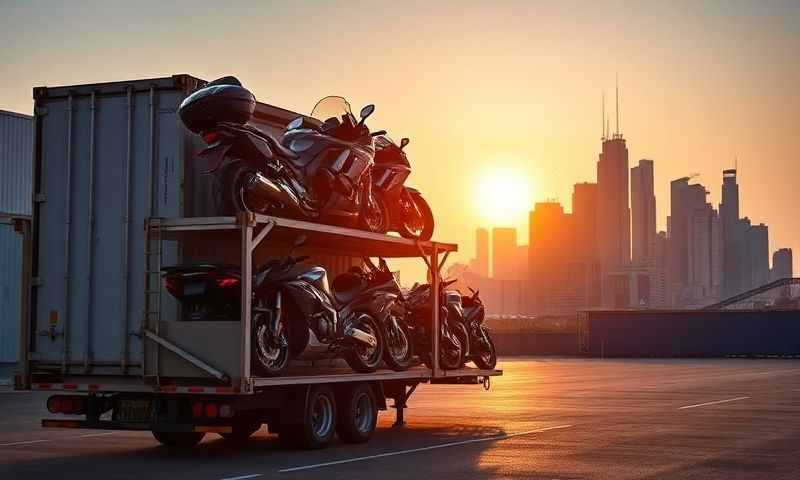 Motorcycle Shipping in Dunbar, West Virginia