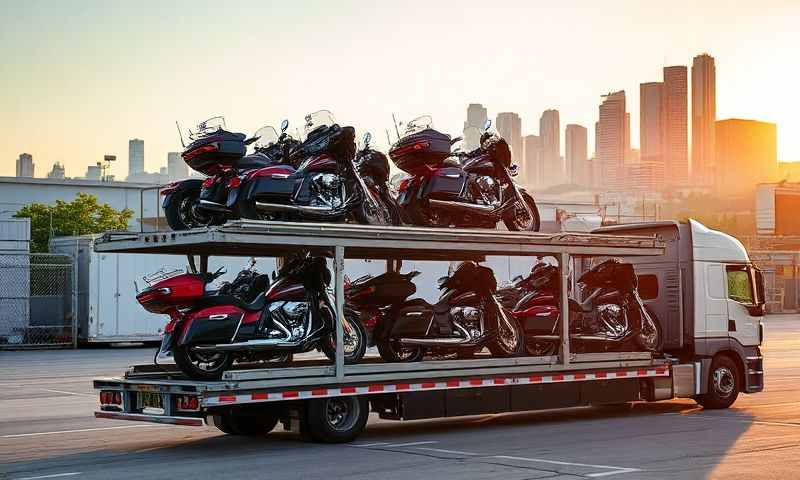 Elkins, West Virginia motorcycle shipping transporter